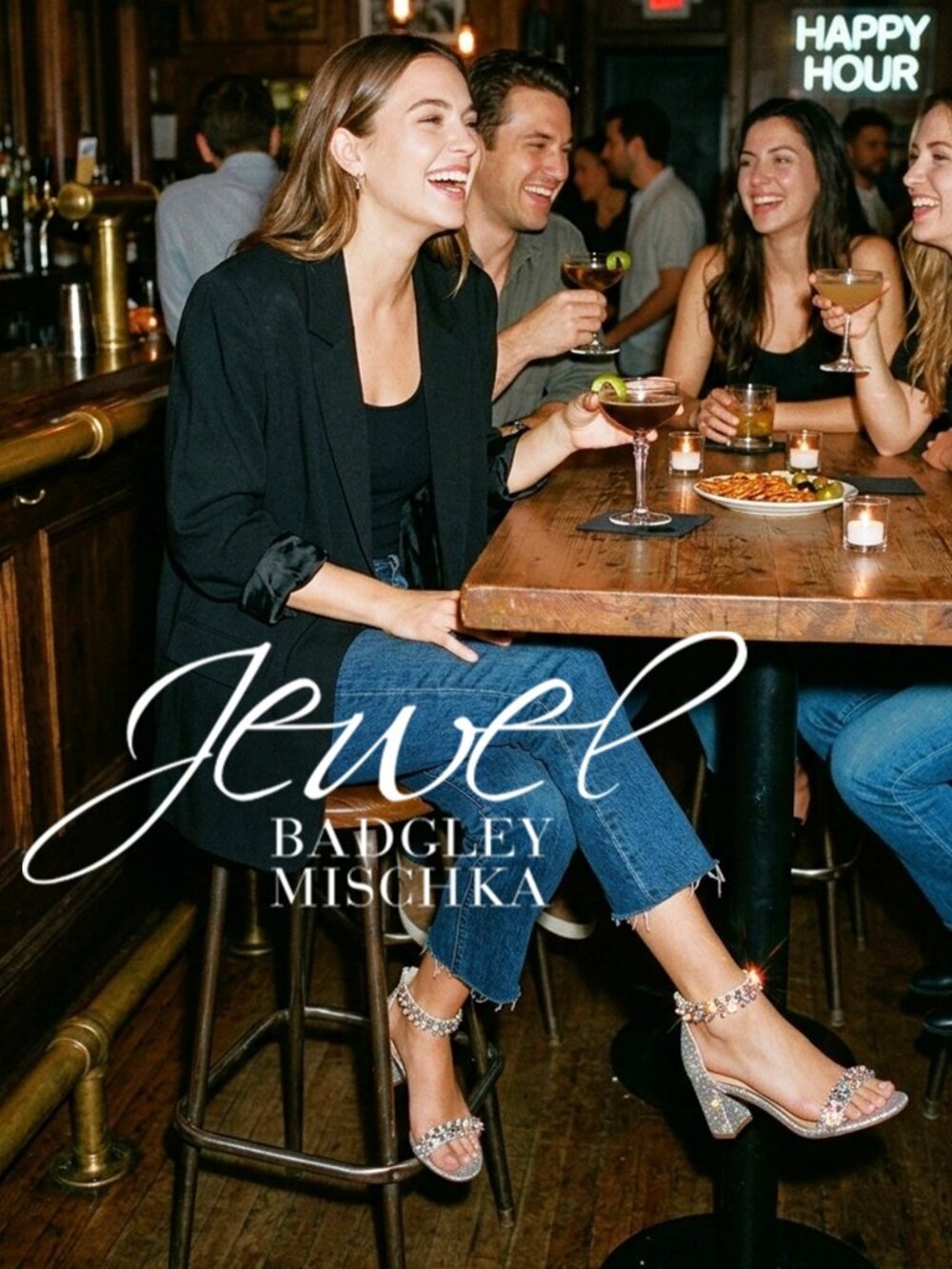 Jewel BADGLEY MISCHKA "Browen" Embellished Shoes 💎 $109 MSRP 💎 Size 9.5